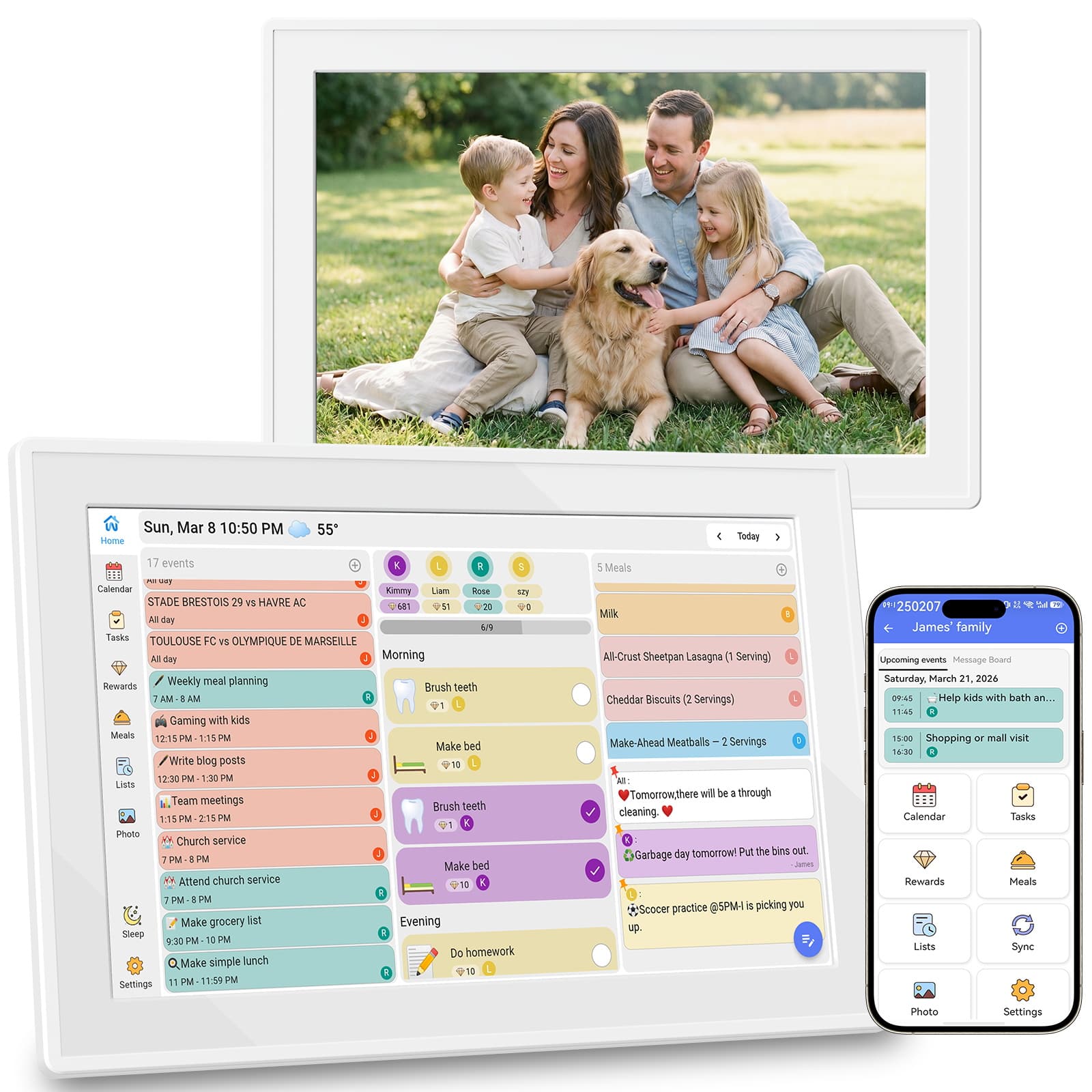 digital smart  calendar